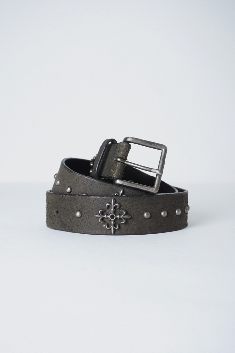 Y&#039;s Yohji Yamamoto CUIR Leather Belt (Made In Japan) / 33~37inch