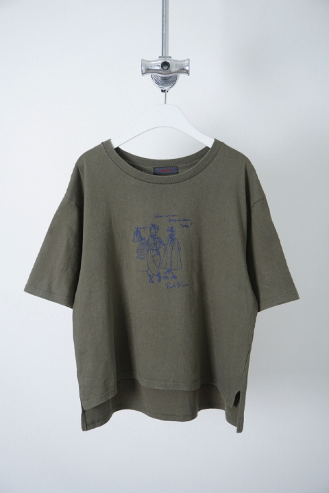 PORT-BLAIR crop t-shirts (made in Japan)